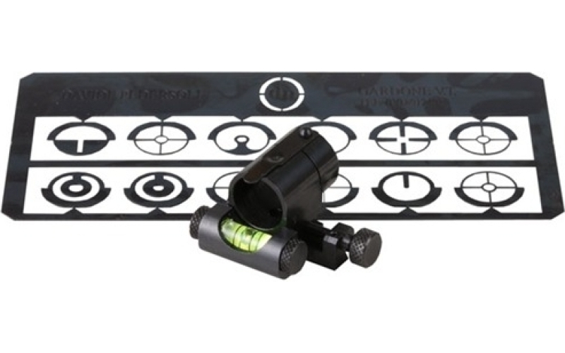 Pedersoli Davide & C. .605'' adj spirit level tunnel sight w/inserts steel blk